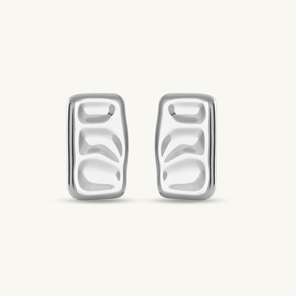 Abstract Rectangular Earrings