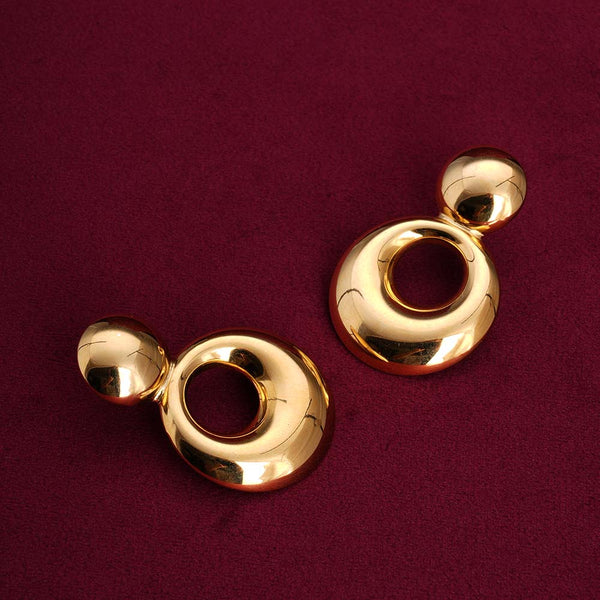 Golden Circle Delights Drop Earrings