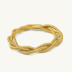 Tri Spiral Wire Bracelet