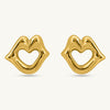 Chic Lips Stud Earrings