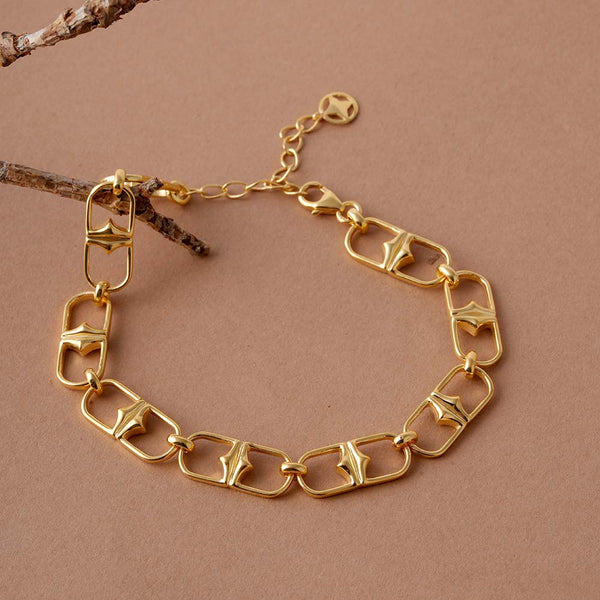 Buckle Link 925 Sterling Silver Signature Bracelet