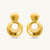 Golden Circle Delights Drop Earrings