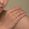 Rhythmic Pearl Ring