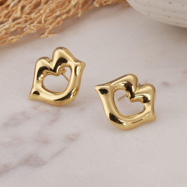 Chic Lips Stud Earrings