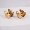 Golden Flutter Studs