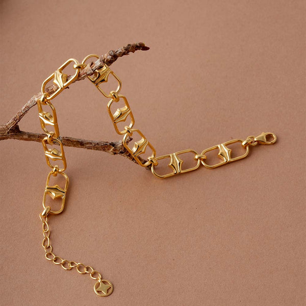 Buckle Link 925 Sterling Silver Signature Bracelet